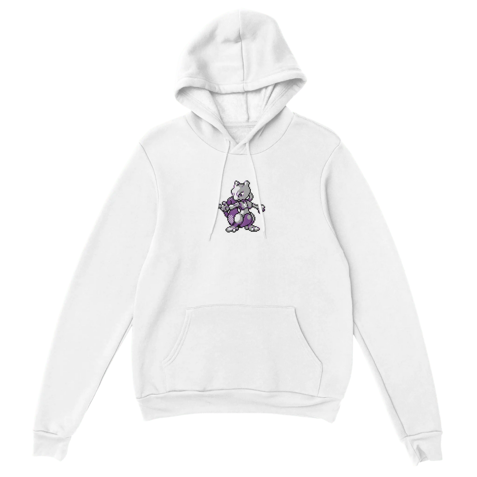 D3monic's RETRO Mewtu Hoodie - Klassischer Oversize Unisex Pullover - D3monic