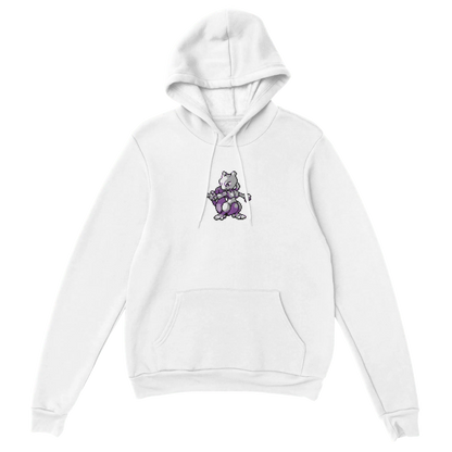 D3monic's RETRO Mewtu Hoodie - Klassischer Oversize Unisex Pullover - D3monic