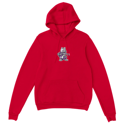 D3monic's RETRO Mewtu Hoodie - Klassischer Oversize Unisex Pullover - D3monic