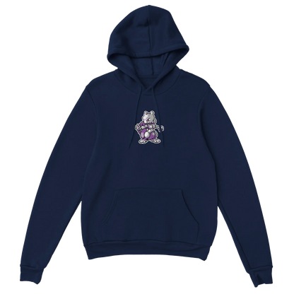 D3monic's RETRO Mewtu Hoodie - Klassischer Oversize Unisex Pullover - D3monic