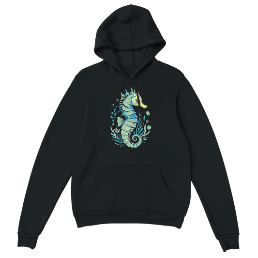 D3monic's SEEPFERD Hoodie - Klassischer Unisex Hoodie Pullover - D3monic