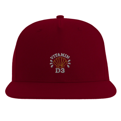 D3monic's SHELL Cap - 5 Panel Retro Snapback Cap - D3monic