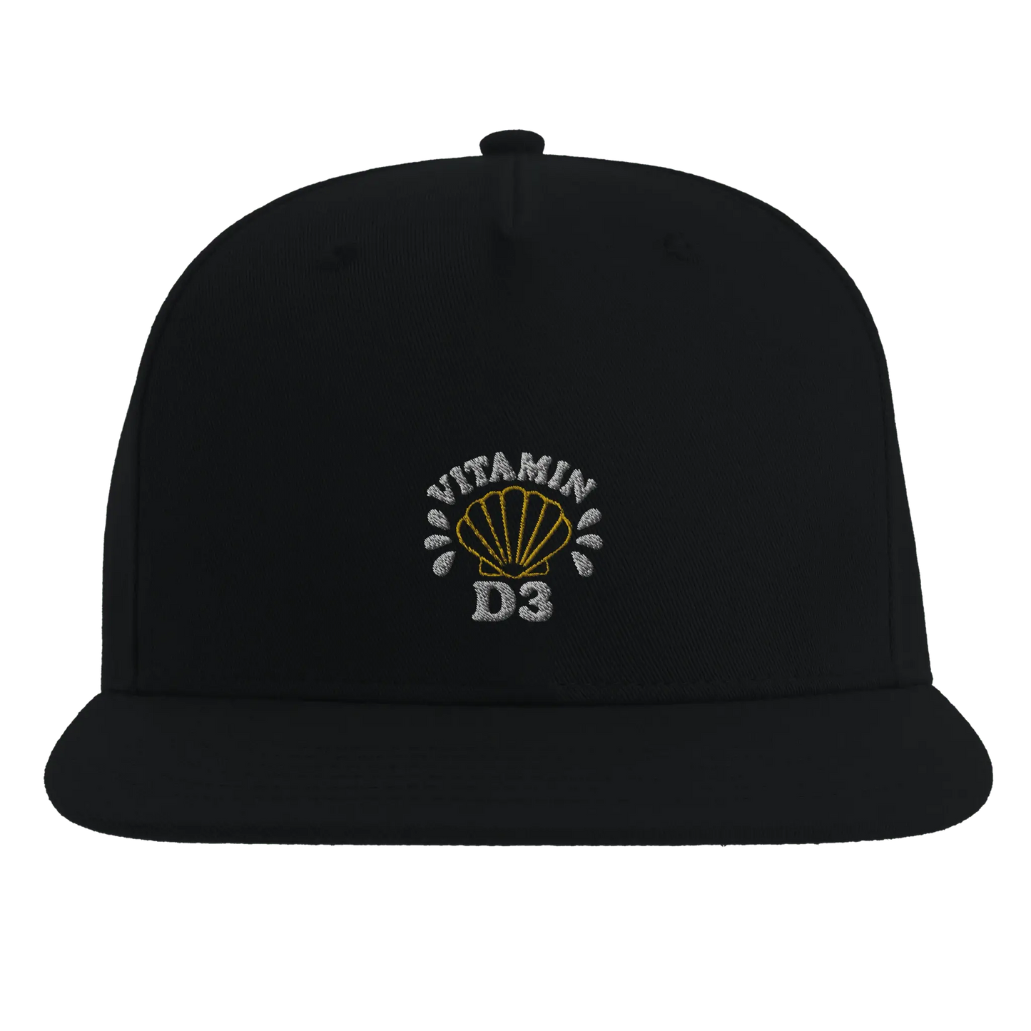 D3monic's SHELL Cap - 5 Panel Retro Snapback Cap - D3monic