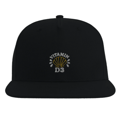 D3monic's SHELL Cap - 5 Panel Retro Snapback Cap - D3monic