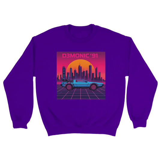 D3monic's TIMETRAVEL Pullover - Unisex Pullover Sweatshirt - D3monic