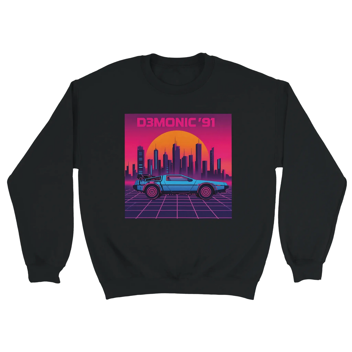 D3monic's TIMETRAVEL Pullover - Unisex Pullover Sweatshirt - D3monic