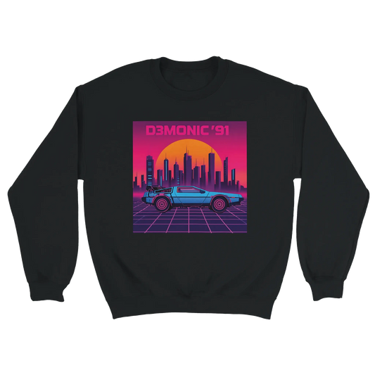 D3monic's TIMETRAVEL Pullover - Unisex Pullover Sweatshirt - D3monic
