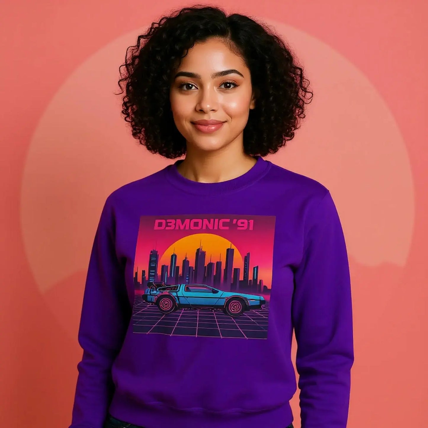 D3monic's TIMETRAVEL Pullover - Unisex Pullover Sweatshirt - D3monic