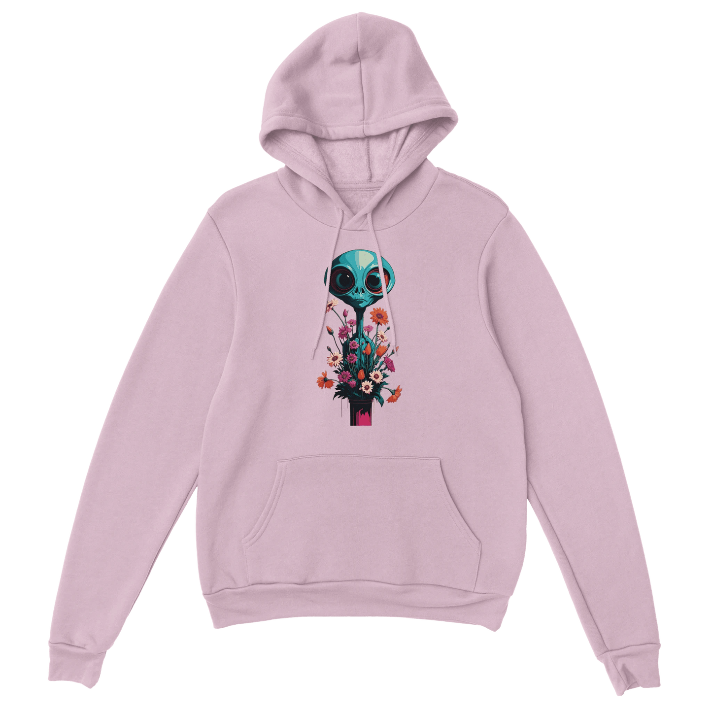 D3's ALIEN FLOWER Hoodie - Klassischer Unisex Hoodie Pullover - D3monic