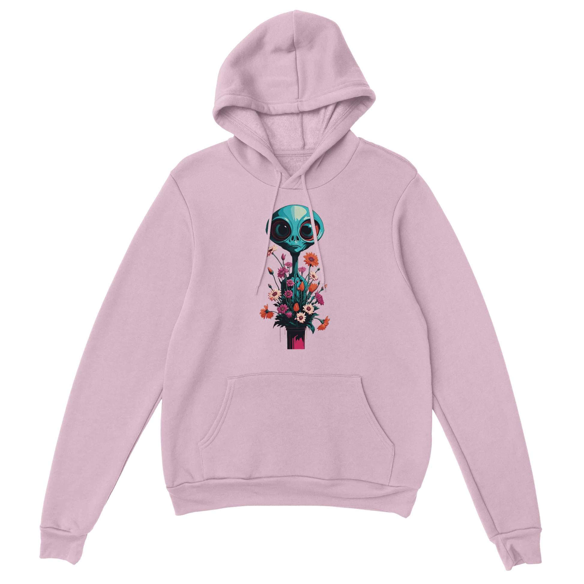 D3's ALIEN FLOWER Hoodie - Klassischer Unisex Hoodie Pullover - D3monic