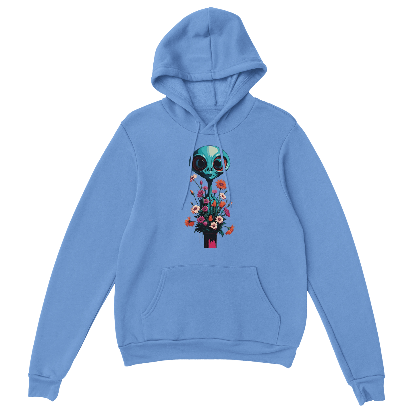 D3's ALIEN FLOWER Hoodie - Klassischer Unisex Hoodie Pullover - D3monic