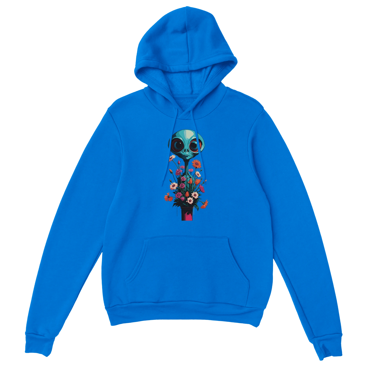 D3's ALIEN FLOWER Hoodie - Klassischer Unisex Hoodie Pullover - D3monic