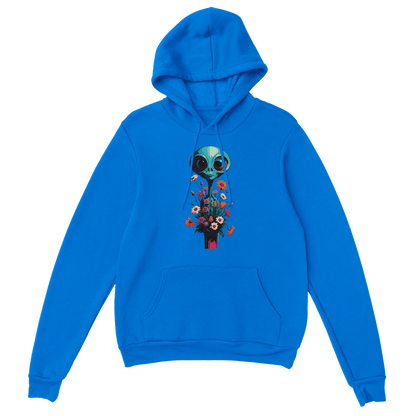 D3's ALIEN FLOWER Hoodie - Klassischer Unisex Hoodie Pullover - D3monic