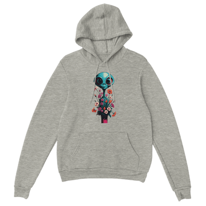 D3's ALIEN FLOWER Hoodie - Klassischer Unisex Hoodie Pullover - D3monic