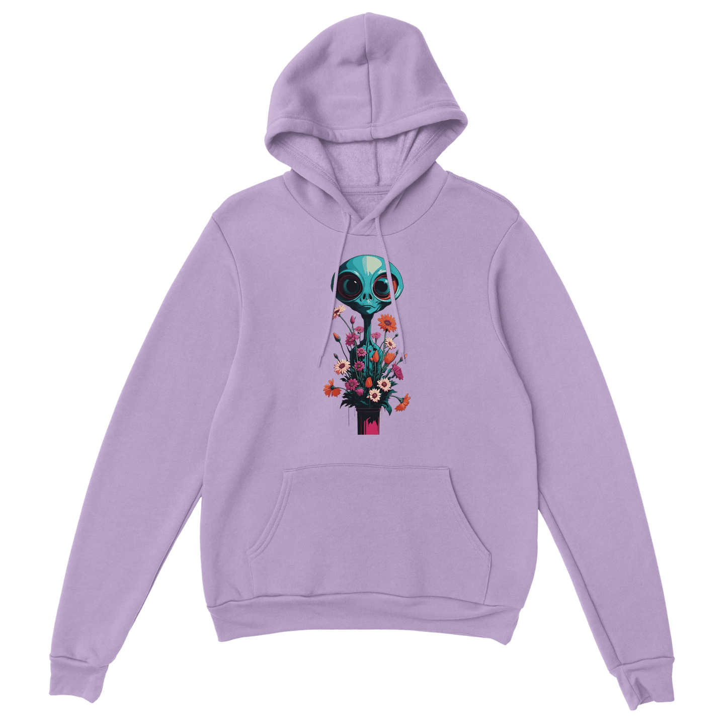D3's ALIEN FLOWER Hoodie - Klassischer Unisex Hoodie Pullover - D3monic