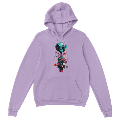 D3's ALIEN FLOWER Hoodie - Klassischer Unisex Hoodie Pullover - D3monic