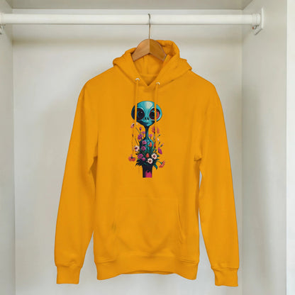 D3's ALIEN FLOWER Hoodie - Klassischer Unisex Hoodie Pullover - D3monic