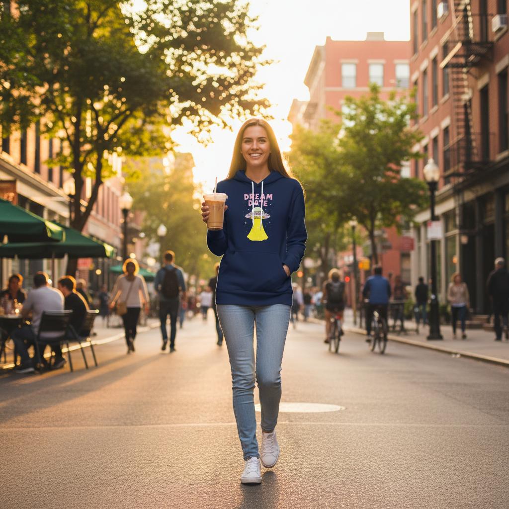 D3's ALIEN Hoodie - Klassischer Unisex Hoodie Pullover - D3monic