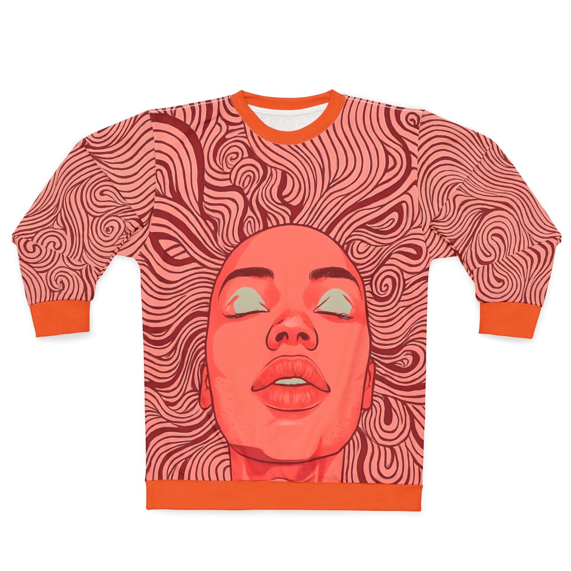 D3's ARTISTIC Luna Sweatshirt - Oversize Unisex Pullover - D3monic