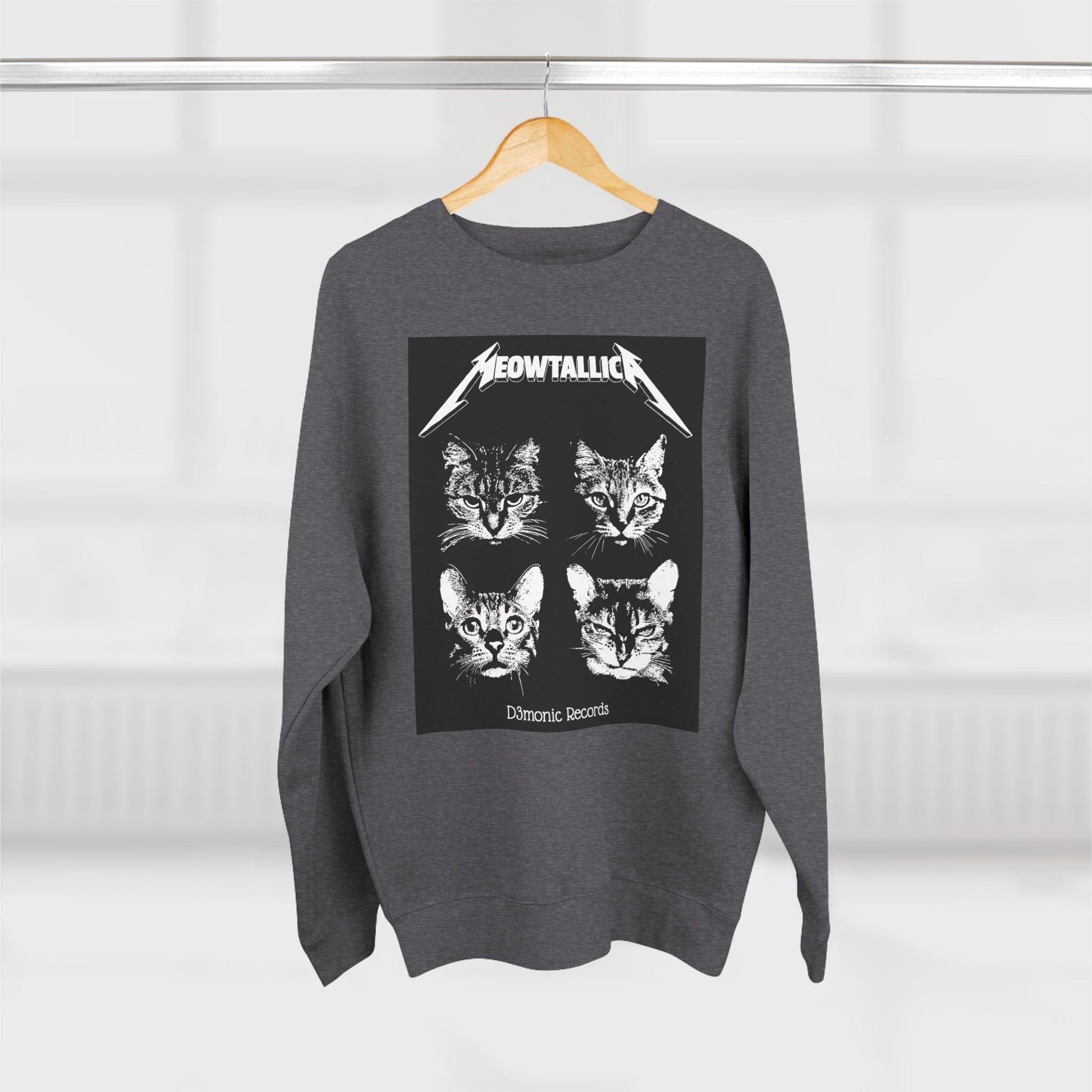 D3's CATS Band Sweatshirt - Feline Music Oversize - D3monic