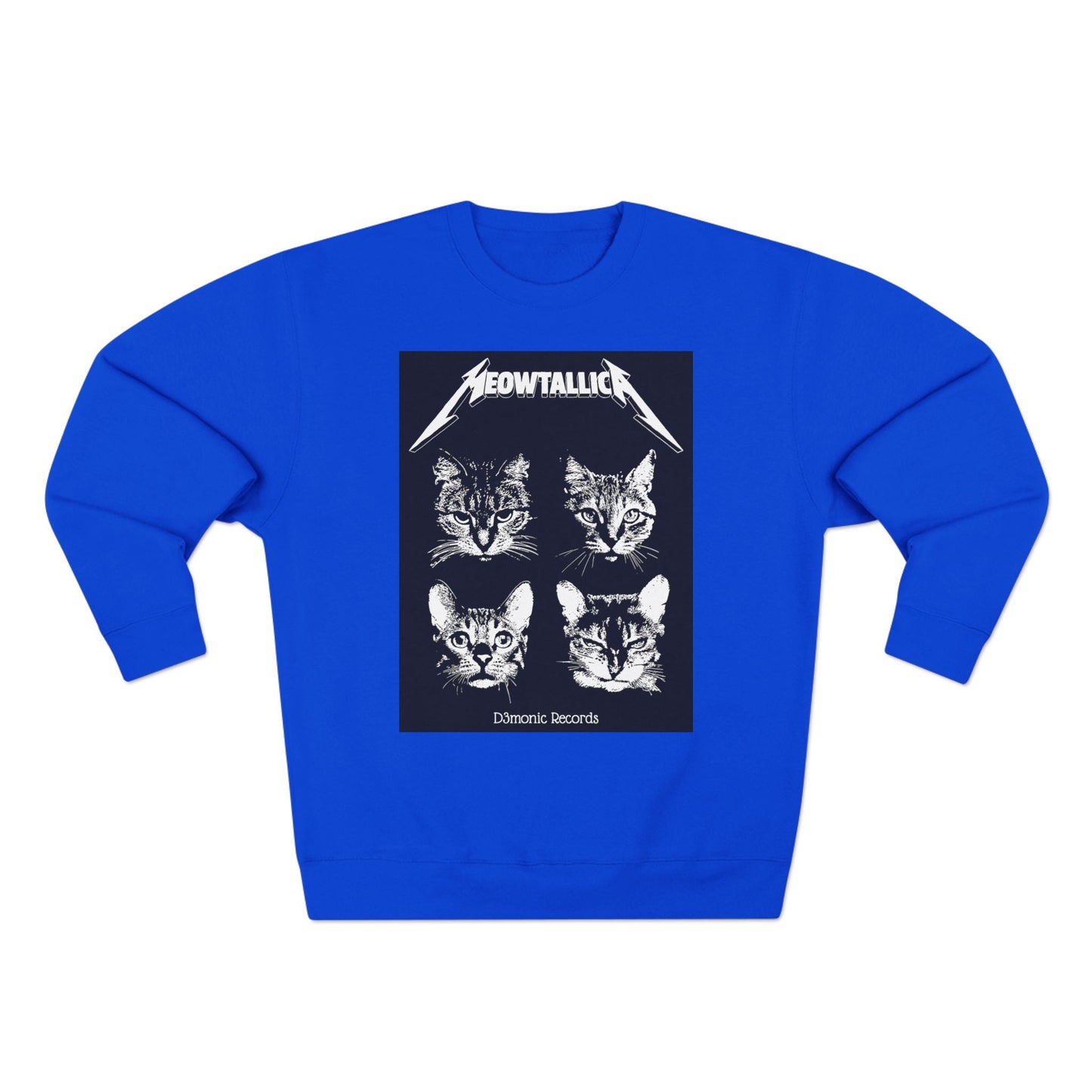 D3's CATS Band Sweatshirt - Feline Music Oversize - D3monic