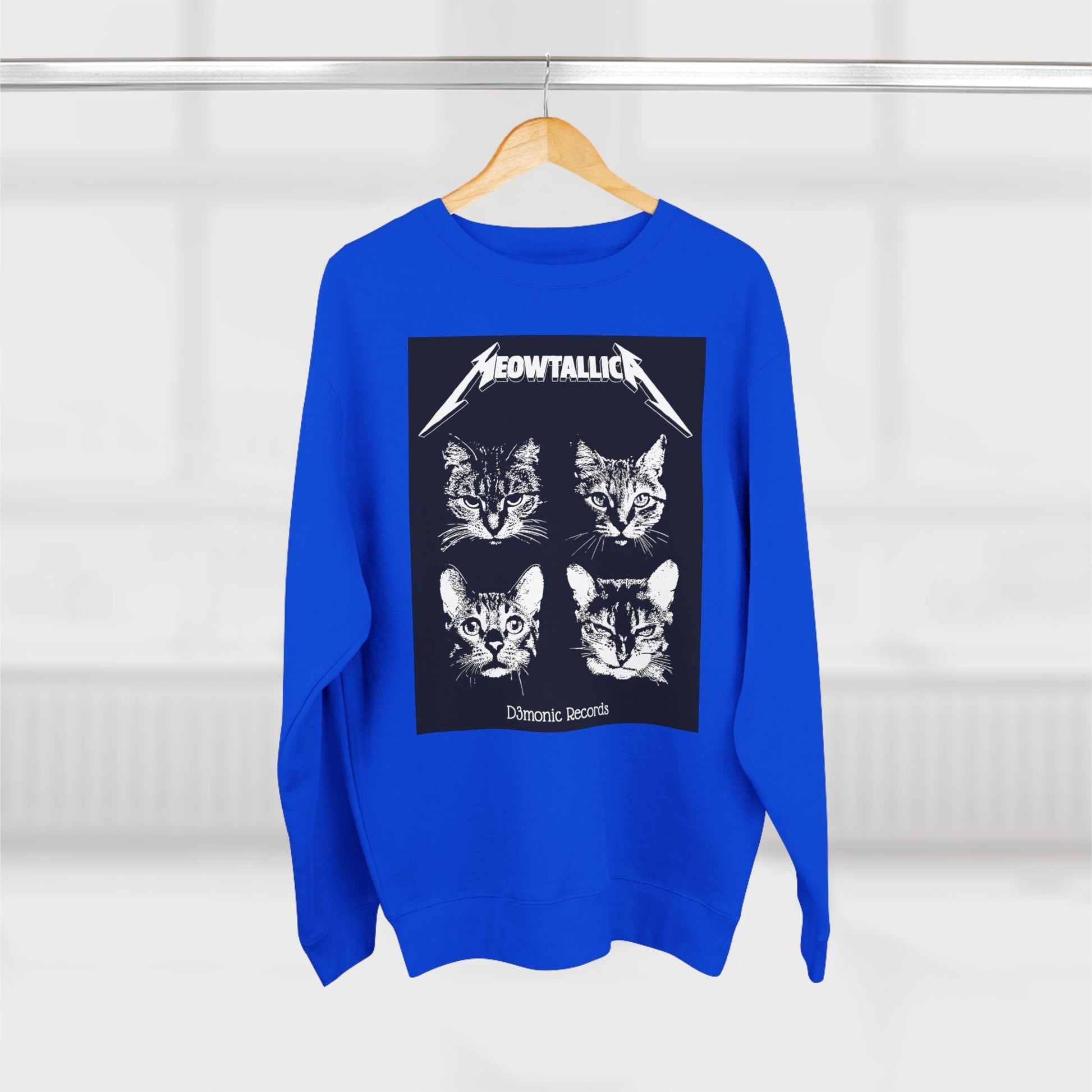 D3's CATS Band Sweatshirt - Feline Music Oversize - D3monic