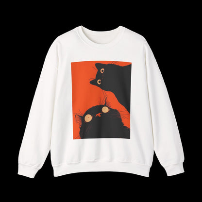 D3's CATS Duo Hoodie - Feline Pair Streetwear - D3monic