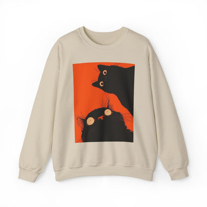D3's CATS Duo Hoodie - Feline Pair Streetwear - D3monic