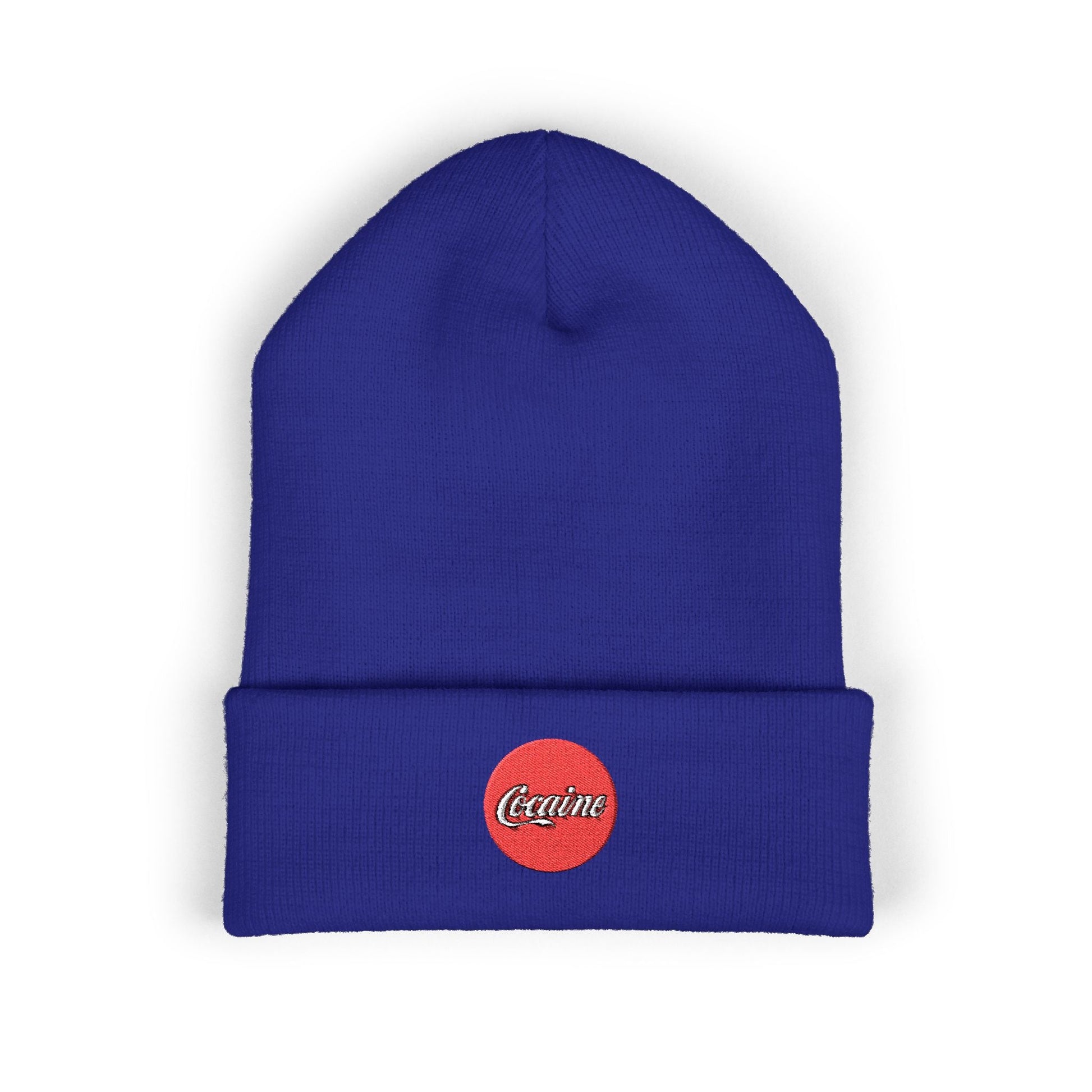 D3's COLA Classic Cuffed Beanie with Embroidered Design - D3monic