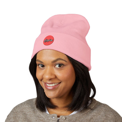 D3's COLA Classic Cuffed Beanie with Embroidered Design - D3monic