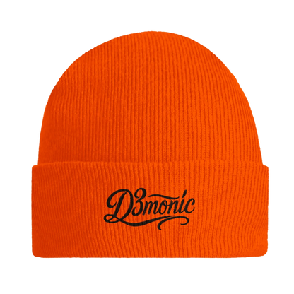 D3monic's D3 Beani - Kreative Wollmütze für Glatzen und kalte Köpfe - D3monic