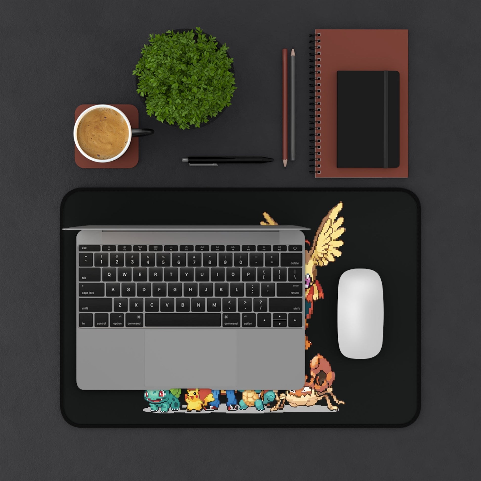 D3's Desk Mat - Gaming Accessories, Mouse Pad, Office Decor, Gift for Gamers, Nerdy Home Office - D3monic