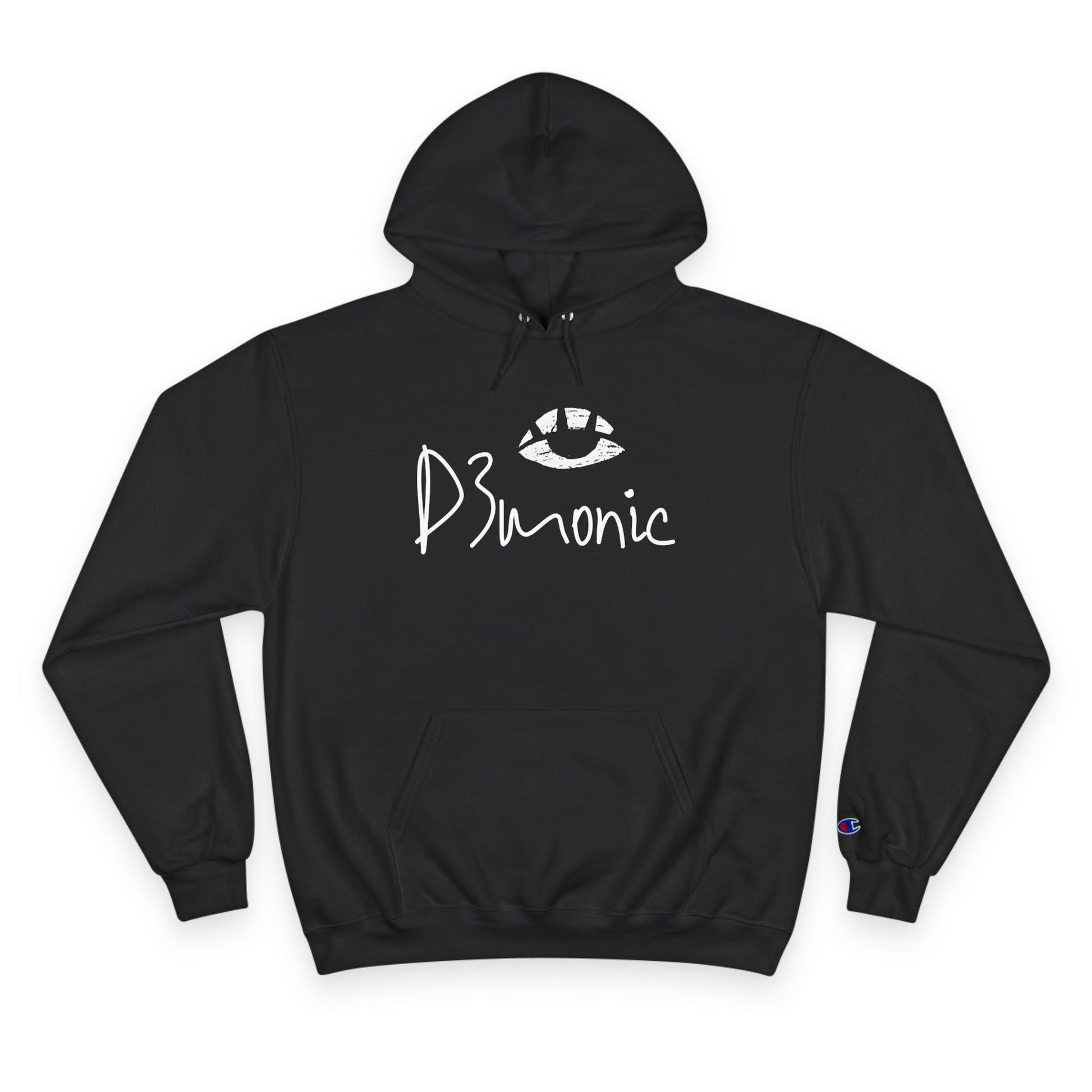 D3's EYE Hoodie - Mystical Art Streetwear Unisex - CHAMPION - D3monic