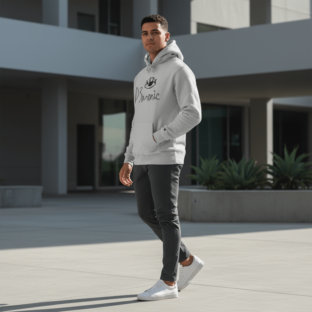 D3's EYE Hoodie - Mystical Art Streetwear Unisex - CHAMPION - D3monic