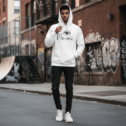 D3's EYE Hoodie - Mystical Art Streetwear Unisex - CHAMPION - D3monic
