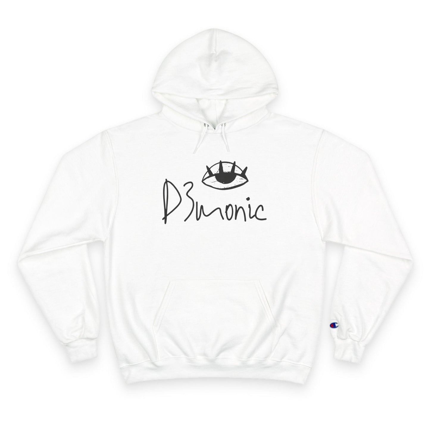 D3's EYE Hoodie - Mystical Art Streetwear Unisex - CHAMPION - D3monic