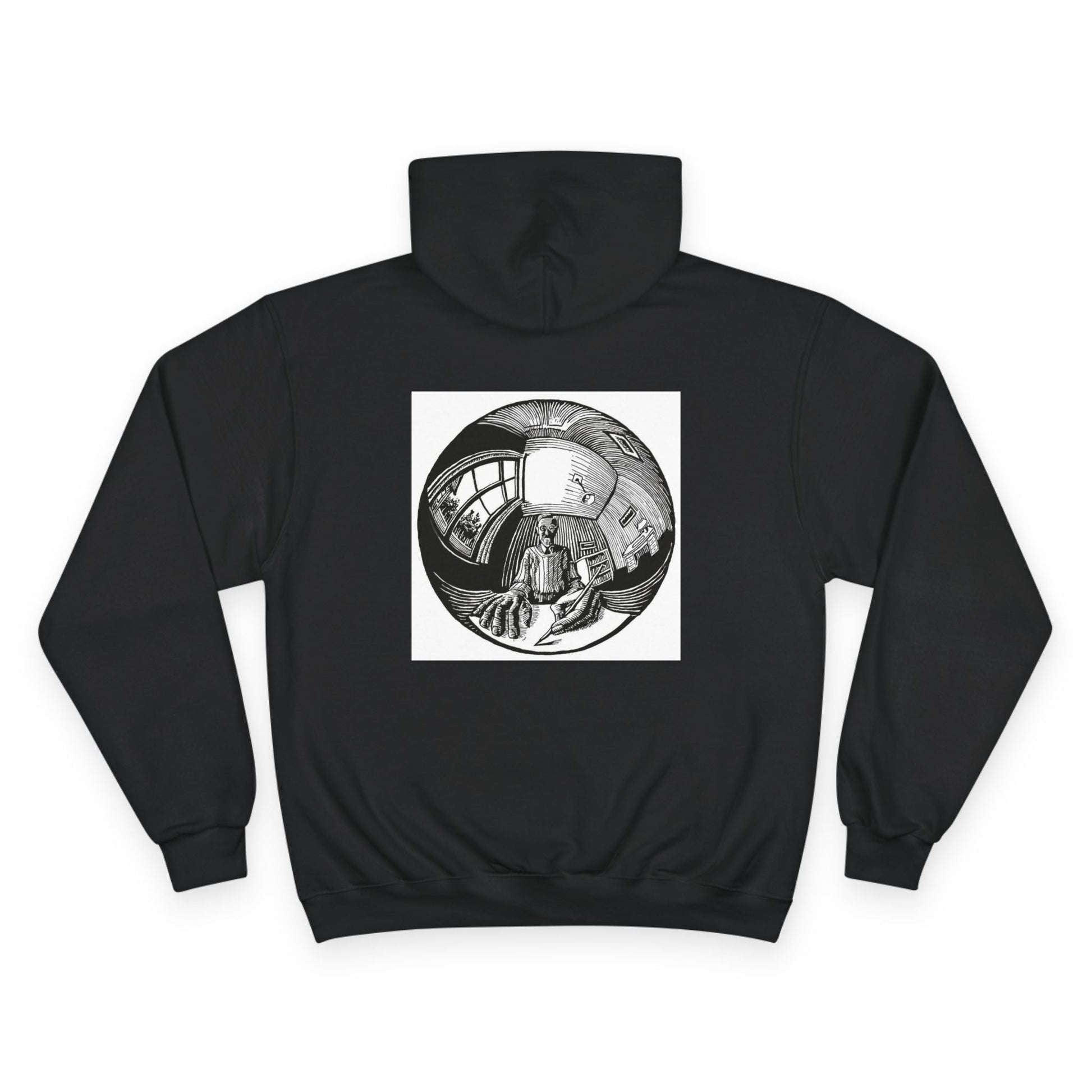 D3's EYE Hoodie - Mystical Art Streetwear Unisex - CHAMPION - D3monic