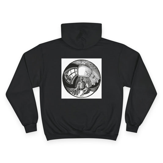 D3's EYE Hoodie - Mystical Art Streetwear Unisex - CHAMPION - D3monic