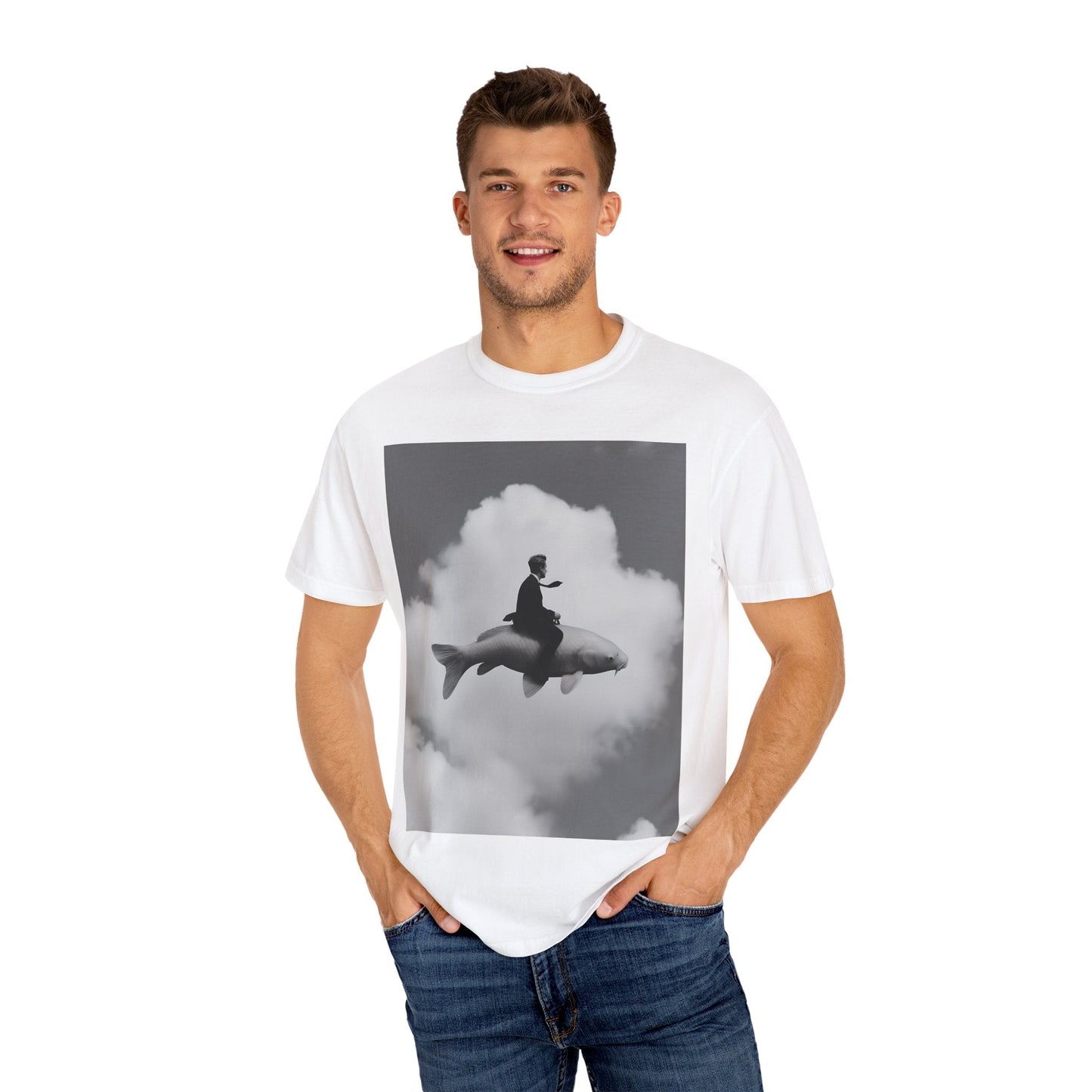 D3's FLYING FISH Oversized T-Shirt - D3monic