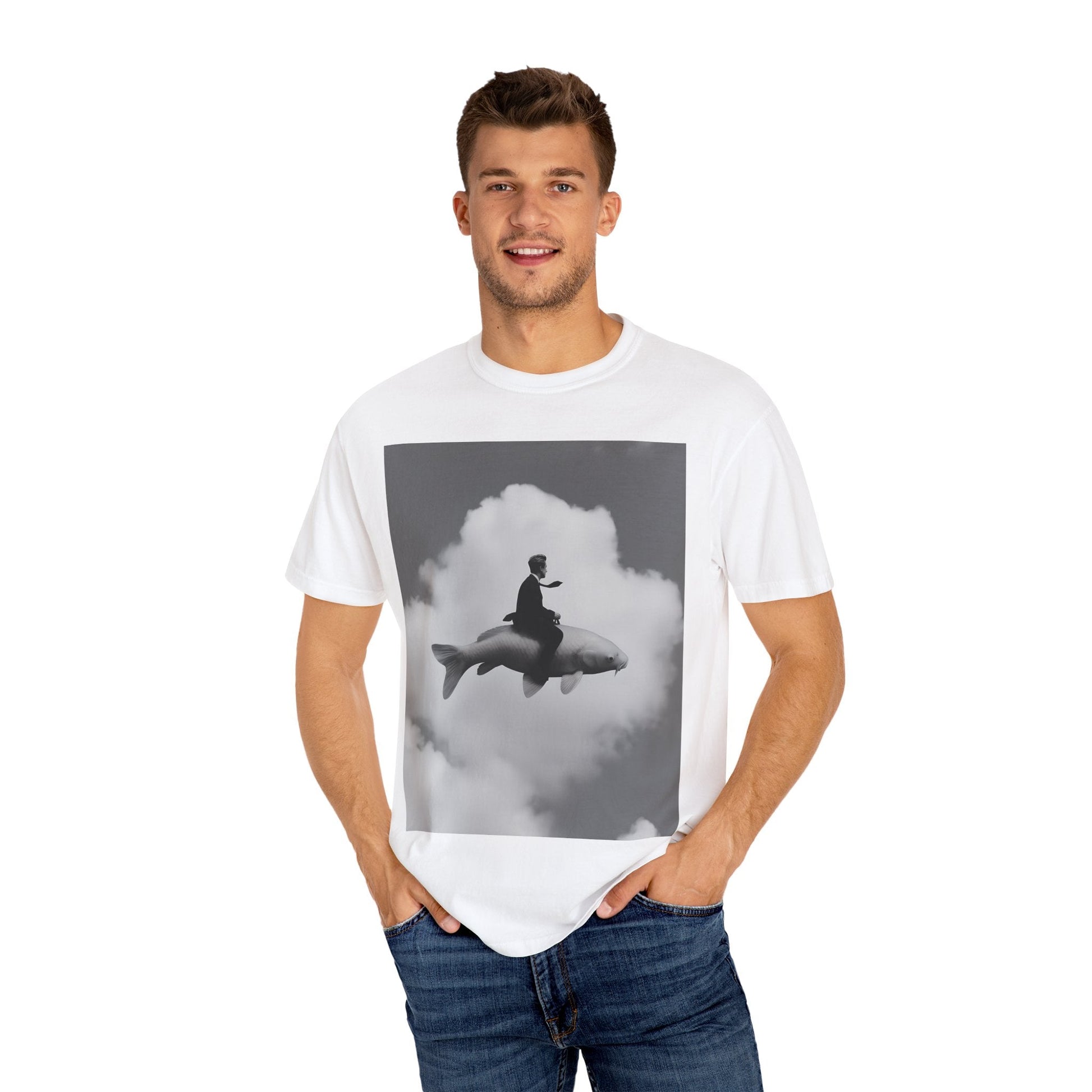 D3's FLYING FISH Oversized T-Shirt - D3monic