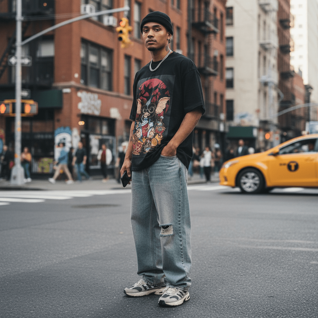 D3's GIZMOO T-Shirt - Heavyweight Oversized - D3monic Store