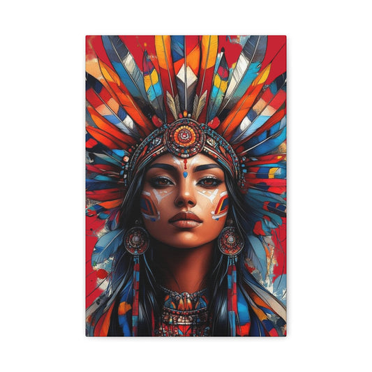 D3's INDIANA Vibrant Canvas Art - D3monic