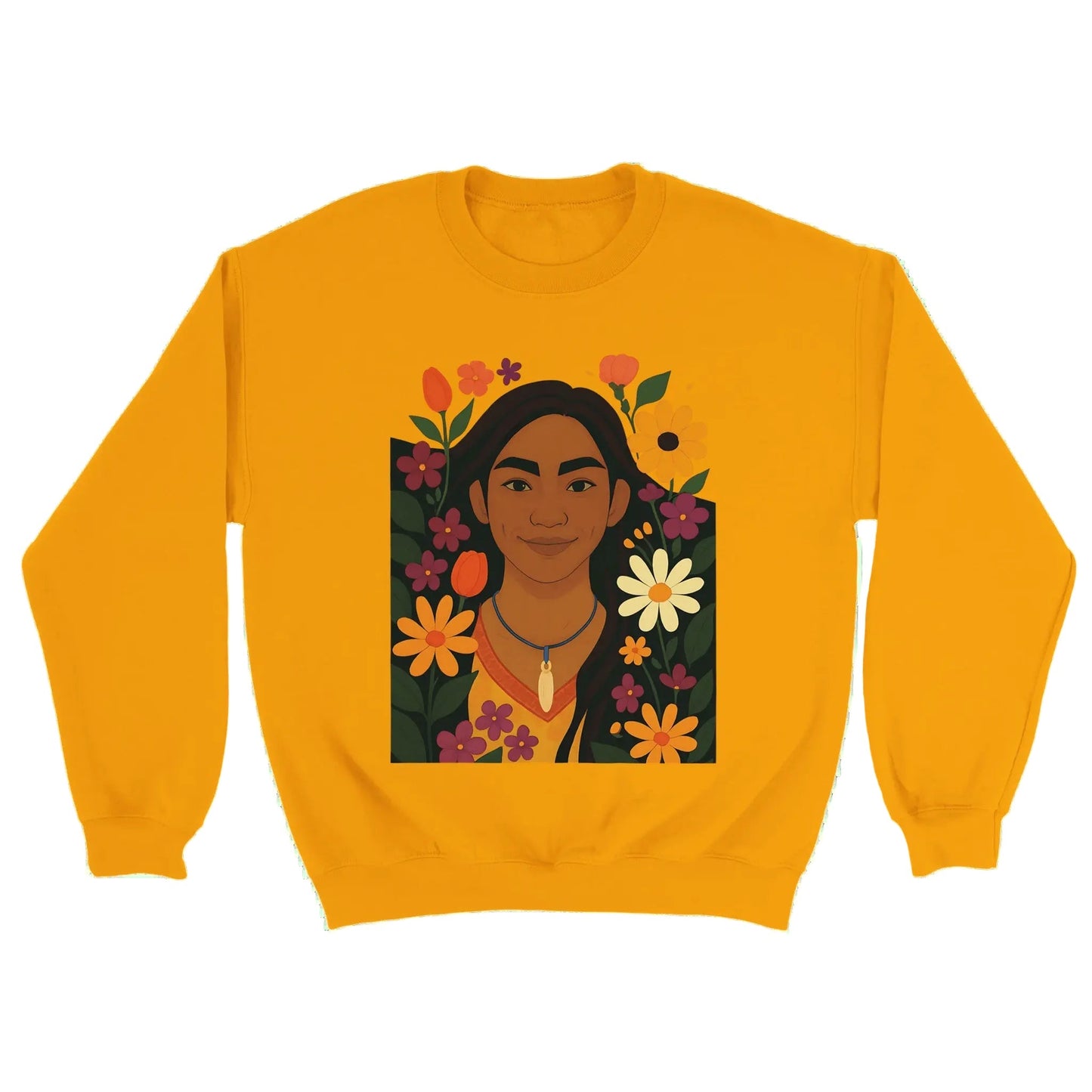 D3's INDIE Sweatshirt - Alternative Streetwear Unisex. A close-up shot shows the front graphic print of a black unisex