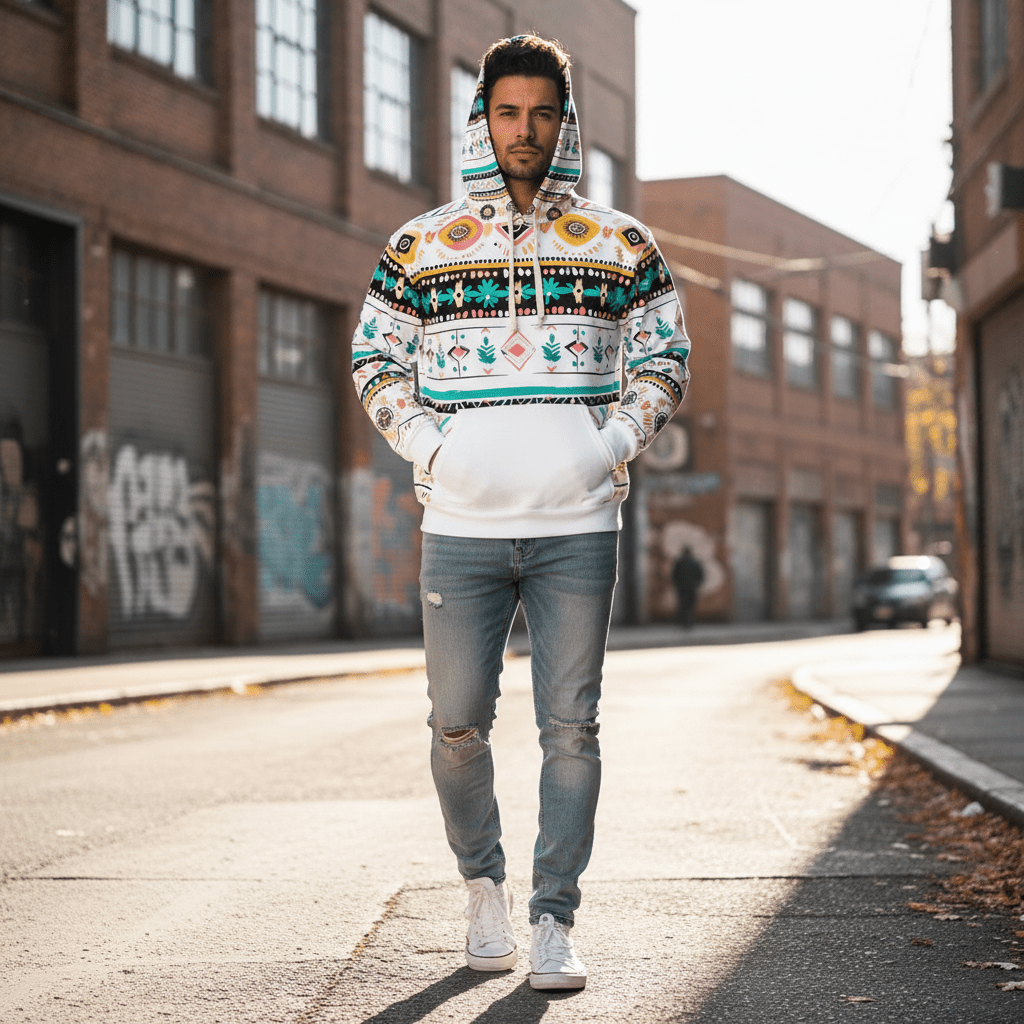 D3's INKA Hoodie Illapa - Donnergott Wettergewalt - D3monic