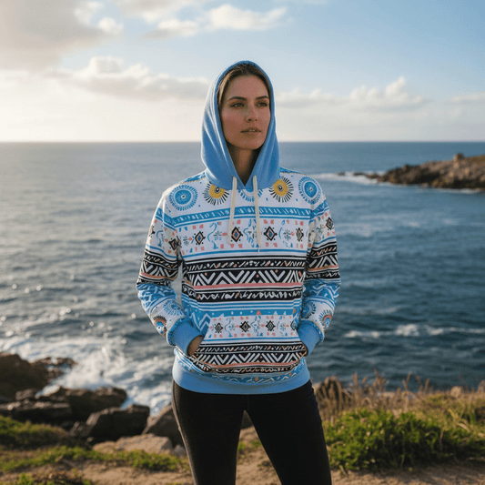 D3's INKA Hoodie Mama Cocha 2 - Sea Goddess Streetwear - D3monic