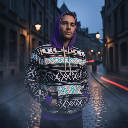 D3's INKA Hoodie Mama Quilla 2 - Mondgöttin Streetwear - D3monic