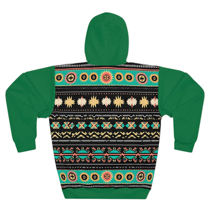 D3's INKA Hoodie Pachamama 2 - Cultural Streetwear Oversize - D3monic