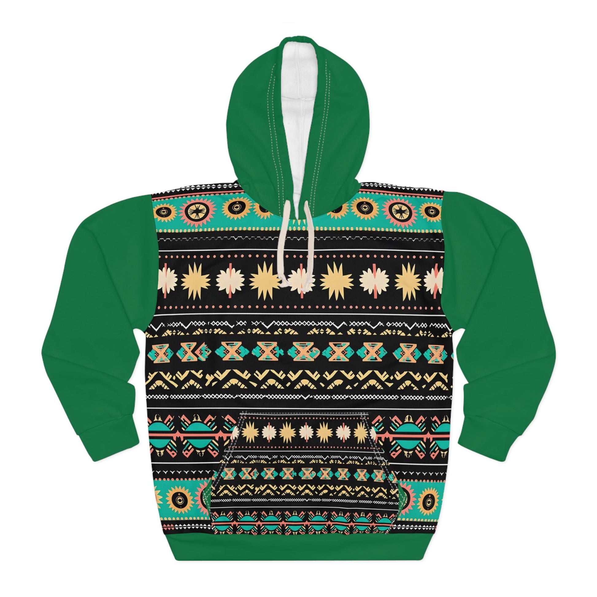 D3's INKA Hoodie Pachamama 2 - Cultural Streetwear Oversize - D3monic