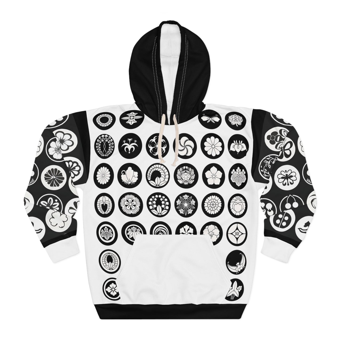 D3's JAPANESE Kamon Hoodie - Traditional Crest Art - D3monic