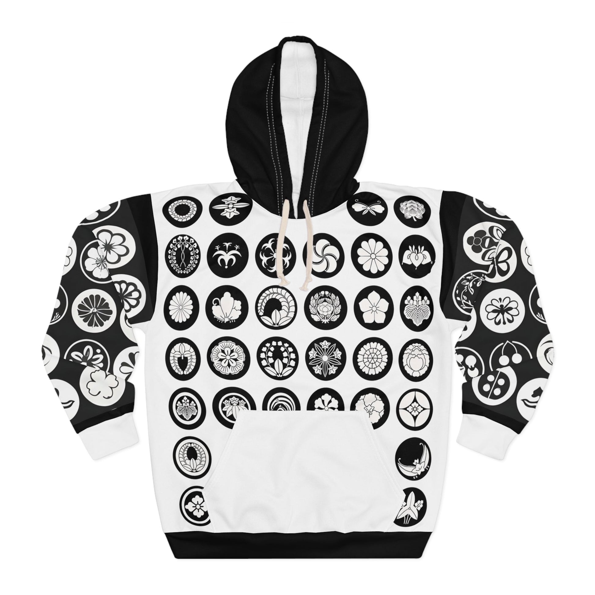 D3's JAPANESE Kamon Hoodie - Traditional Crest Art - D3monic